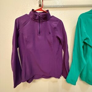 The North Face Vibrant Purple Fleece Pullover